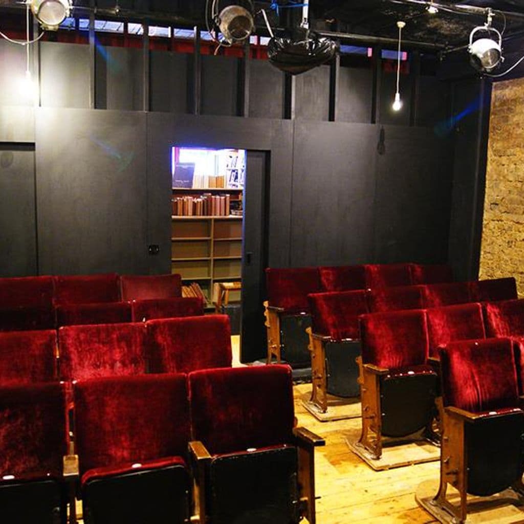 Calder bookshop and theatre space