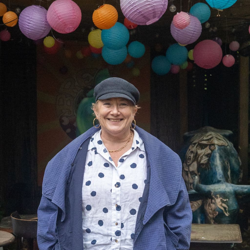 Carole from Clapham BID - Photo by Beatrice Updegraff for Mobius Industries.