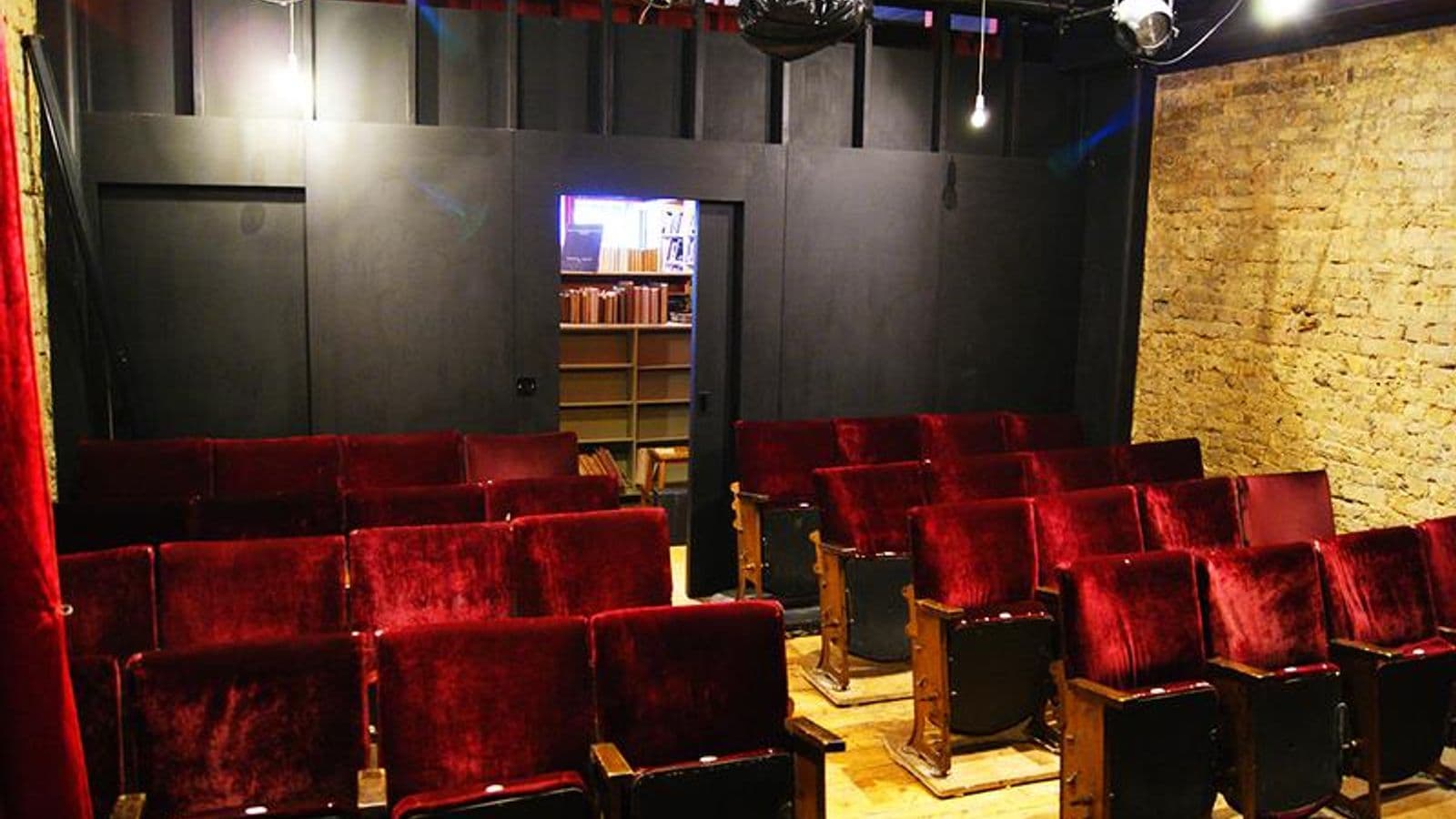 Calder bookshop and theatre space